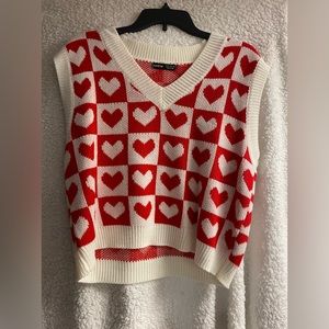 Shein heart Sweater
